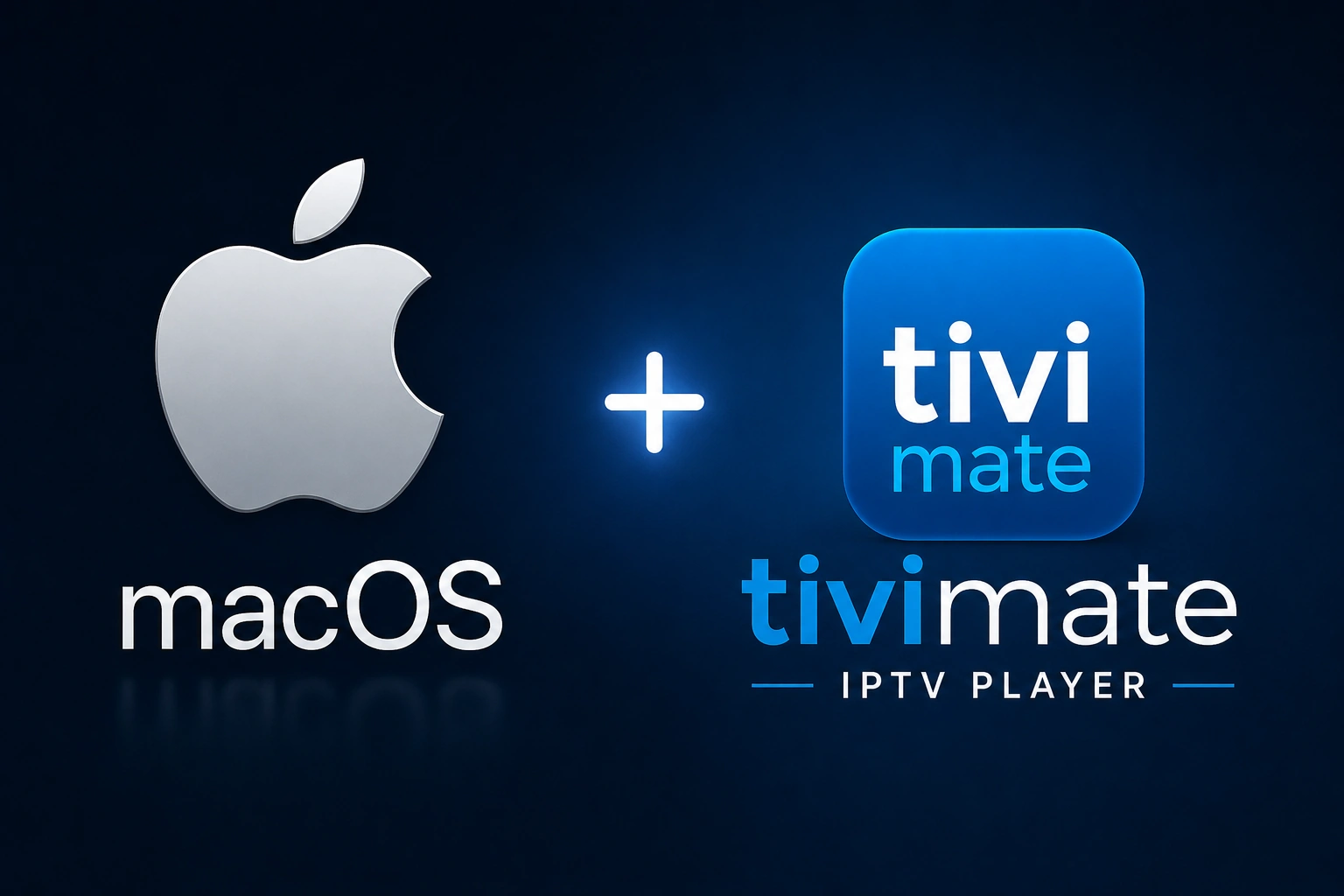 TiviMate for Mac guide showing BlueStacks emulator setup on macOS